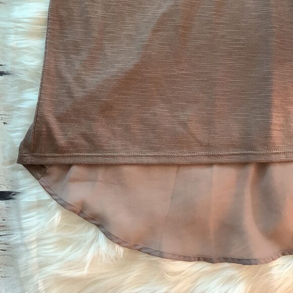 MUDD SOFT FLOW TRANSPARENT BACK WOMAN’S TOP - Picture 3 of 8